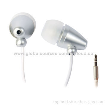 Metal Earphones with Deep Bass, 20-20,000Hz Frequency Response
